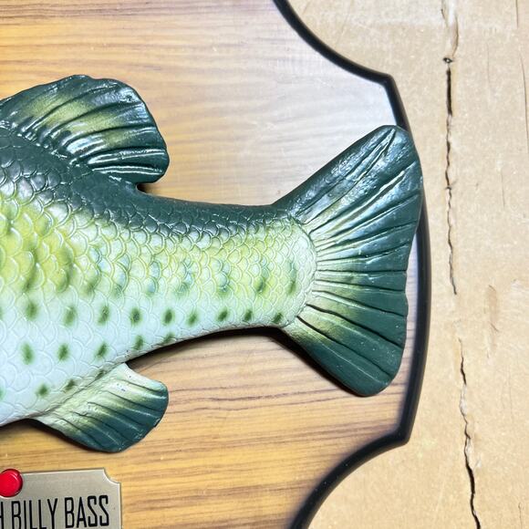Big Mouth Billy Bass The Singing Sensation 1999 Gemmy Wall Mounted With Box - Picture 12 of 16